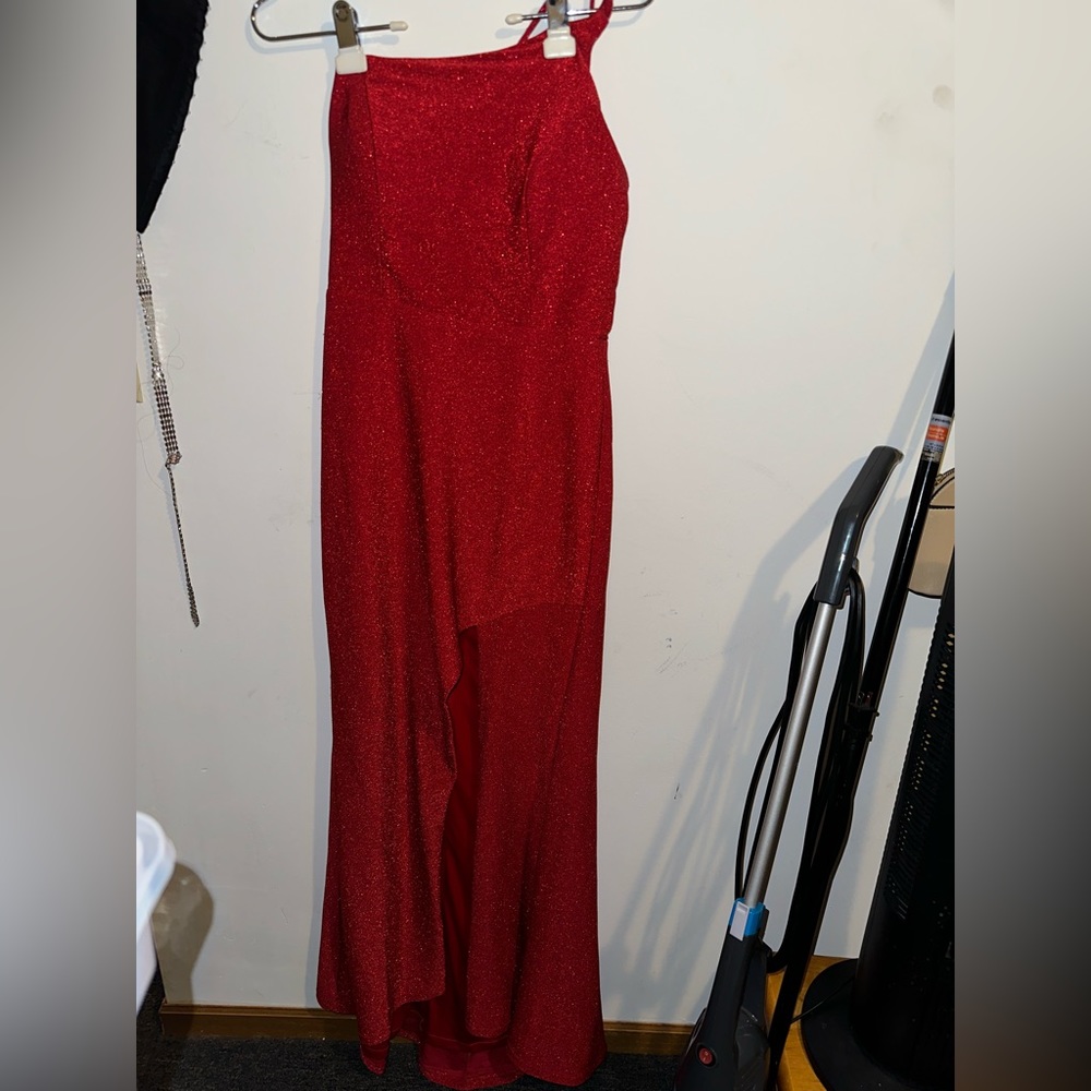 Red Ball Gown